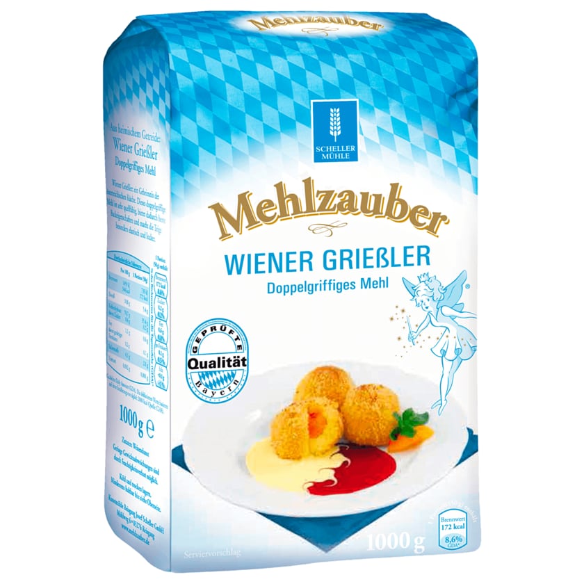 Mehlzauber Wiener Griessler 1kg